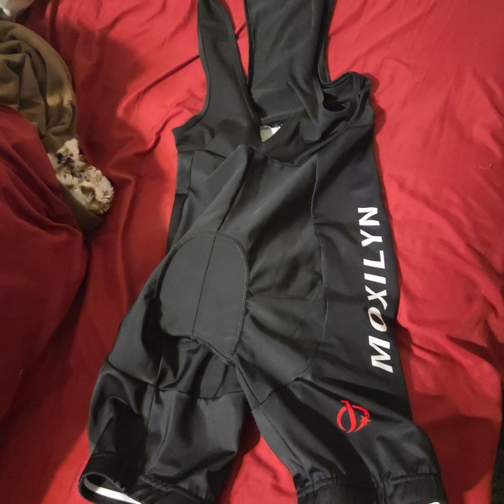moxilyn bike gel padded bib shorts size medium